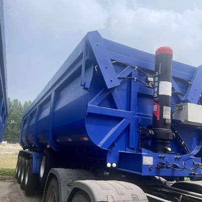 Customizable U Shape Rear Dump Semi Trailer for Heavy Duty Hydraulic Transportation