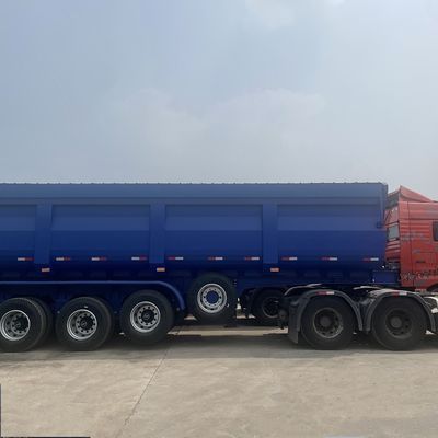 Customizable U Shape Rear Dump Semi Trailer for Heavy Duty Hydraulic Transportation