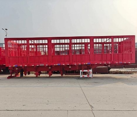 Max Payload 42.5ton Semi-Trailer for Livestock Farm Fence Steel Stake from Wosheng