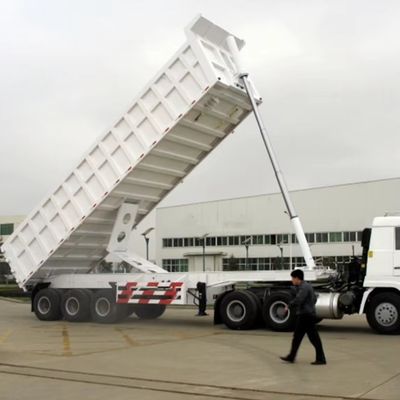 Customizable Multi-Axle Rear Hydraulic Lifting Dump Semi-Trailer for Truck Trailer