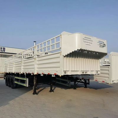 Semi-Trailer for Transporting 60-100Tons of Building Materials and Customer's Request