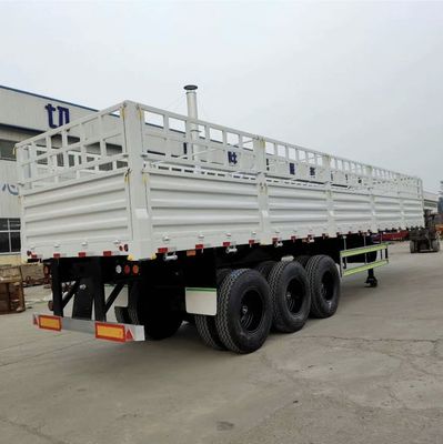 Semi-Trailer for Transporting 60-100Tons of Building Materials and Customer's Request