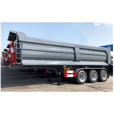 40-80 Ton Rear Dump Semi Trailer with Q345B/T700 Steel Main Beam and Low Maintenance