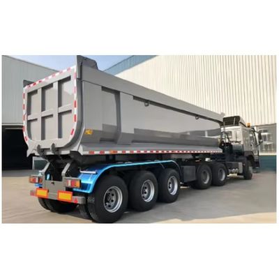 40-80 Ton Rear Dump Semi Trailer with Q345B/T700 Steel Main Beam and Low Maintenance