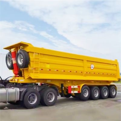 30-100tons Tipper Dump Trailer with U Shape and Sand Stone Grain Transporting Function