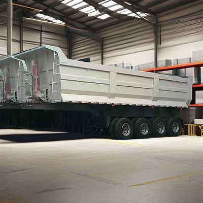 30-100tons Tipper Dump Trailer with U Shape and Sand Stone Grain Transporting Function