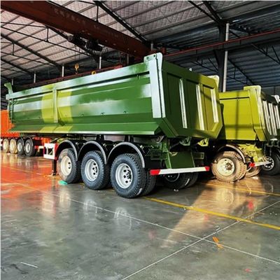 30-100tons Tipper Dump Trailer with U Shape and Sand Stone Grain Transporting Function