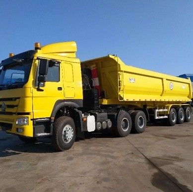 30-100tons Tipper Dump Trailer with U Shape and Sand Stone Grain Transporting Function