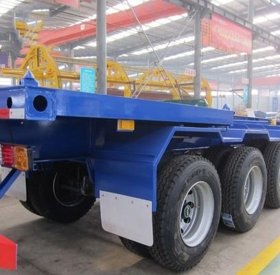 Heavy Duty Landing Gear Tri-Axle 20ft 40ft 45ft 48ft Container Skeleton Semi Trailer