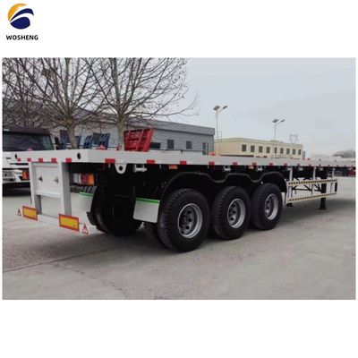 Mechanical Suspension 40 FT Semi-Trailer for Heavy Machinery Transport Requirements