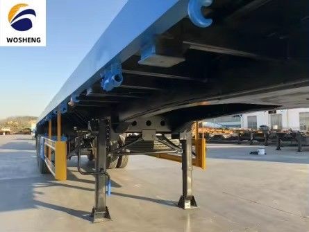 Mechanical Suspension 40 FT Semi-Trailer for Heavy Machinery Transport Requirements