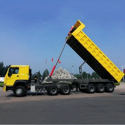 Customization Semi-Trailer with Sand Ore Transportation and Q345B/T700 Steel Main Beam