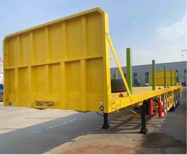 Detachable Side Column Semi Trailer 3/4/5 Axle Ideal for Transporting Timber Container