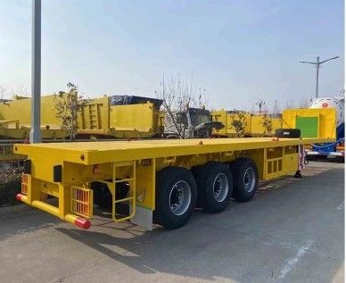 Detachable Side Column Semi Trailer 3/4/5 Axle Ideal for Transporting Timber Container