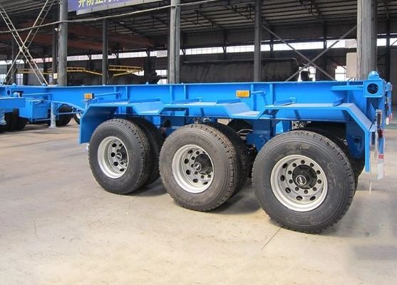 Container Transportation 2 3 4 5 Axle Skeleton Semi Trailer for Max Payload 50000 kg
