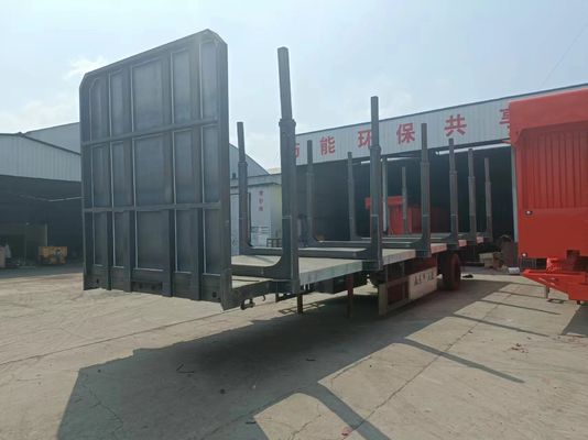 Transport Logs and Rebar with Our 3-Axis Timber Flatbed Semi-Trailer King Pin Options