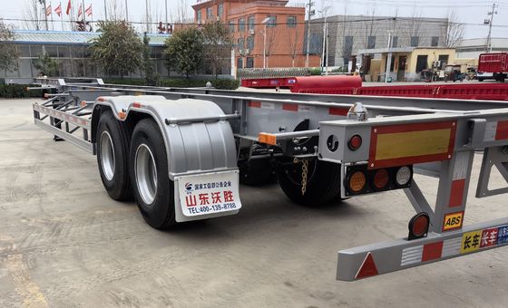 Secure Transportation Container Semi Trailer With Twist Lock and Max Payload 30000 kg