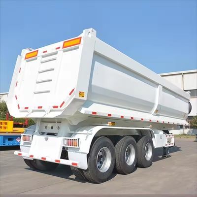 Customer's Request Tri Axle Tipper Trailer with Customized Design and 13/16 Ton Axle