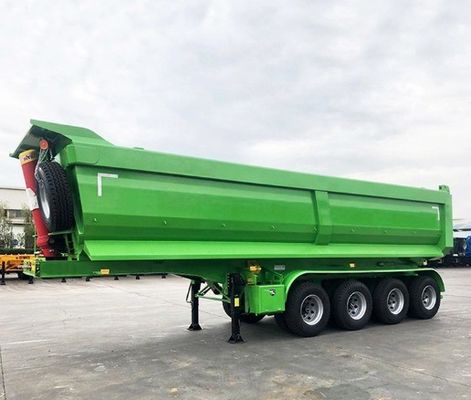 Customer's Request Tri Axle Tipper Trailer with Customized Design and 13/16 Ton Axle