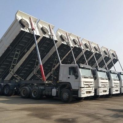3/4/5 Axles Rear Dump Semi Trailer Tipper Tipping Truck Trailers with Steel Main Beam