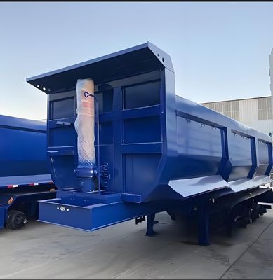 Wosheng Customized Dump Style Rear Dump Semi Trailer Tipper Tipping Semi Truck Trailers