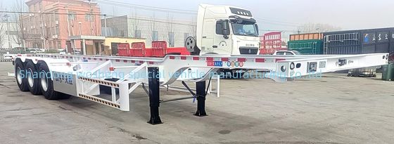 2024 Most Popular 3 Axle Container Transport Trailer with Heavy Duty Landing Gear 28t