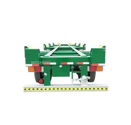 Customizable 2 Axles 20FT 40FT Skeleton Semi Trailer for Transporting 40ft Container