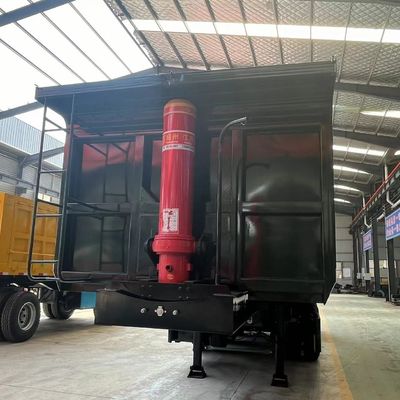 3/4 Axles Hydraulic Rear Dump Semi Trailer Tipper for Customer's Requirement