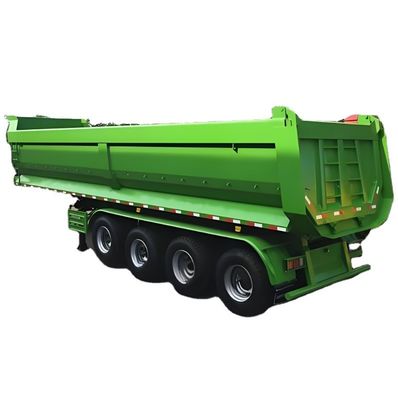 Truck Trailer with Customizable U Type Heavy Duty 3-8 Axles Rear Dump Semi Trailer