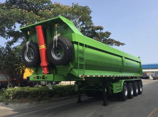 Truck Trailer with Customizable U Type Heavy Duty 3-8 Axles Rear Dump Semi Trailer