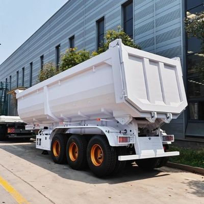 Customer's Request 100Tons Rear Dump Trailer for Durable and Safe Transportation