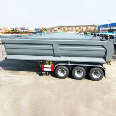 Customer's Request 100Tons Rear Dump Trailer for Durable and Safe Transportation