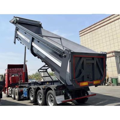 Max Payload 60-100 Tons U Shaped Rear Dump Truck Semi Trailer Tipping Tipper Truck Trailer