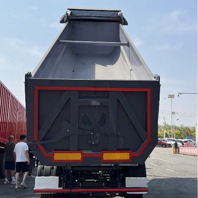 Max Payload 60-100 Tons U Shaped Rear Dump Truck Semi Trailer Tipping Tipper Truck Trailer