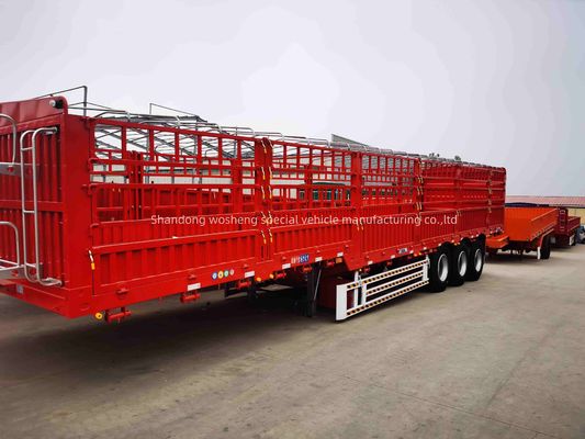 SAF Two Speed 28t Heavy Duty Landing Gear 40-80 Ton Poultry Trailer for Livestock