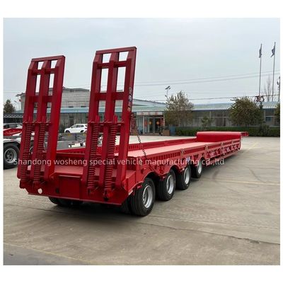 Customizable Low Bed Trailer Brake System Dual Line Braking System 16000x2500x1100mm