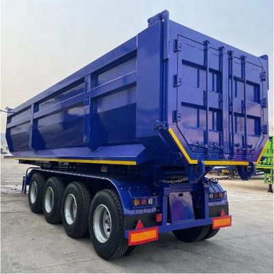 Direct 3-6 Axles Tipping Tipper Rear Dump Truck Semi Trailer with 28T Landing Gear