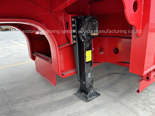 Customizable Low Bed Trailer Brake System Dual Line Braking System 16000x2500x1100mm