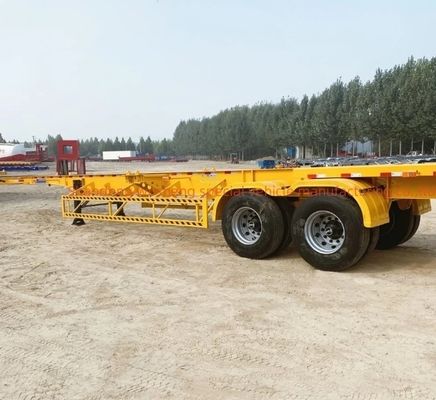 40ft Container Transport Made Easy Skeleton Semi-Trailer with Container Twist Locks
