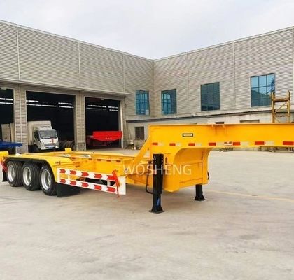 40ft Container Transport Made Easy Skeleton Semi-Trailer with Container Twist Locks