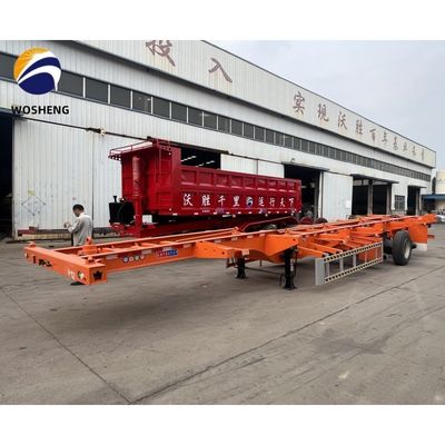 JOST 2&quot; 50mm or3.5&quot; 90mm King Pin 40ft Container Truck Trailer Skeleton Semi Trailer
