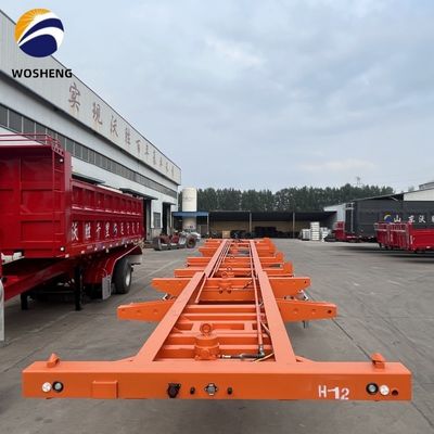 JOST 2&quot; 50mm or3.5&quot; 90mm King Pin 40ft Container Truck Trailer Skeleton Semi Trailer