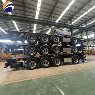 JOST 2&quot; 50mm or3.5&quot; 90mm King Pin 40ft Container Truck Trailer Skeleton Semi Trailer