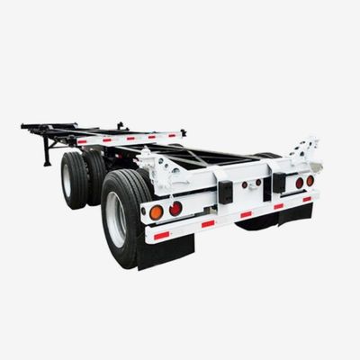 12.38x2.48x1.55m CUSTOMIZABLE Skeleton Semi-Trailer for Container Transport in Africa