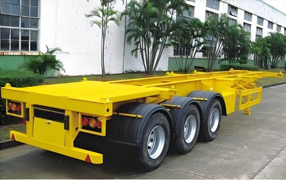 Customizable 40ft Container Semi-Trailer with 13Ton Axle and Steel Skeleton Structure