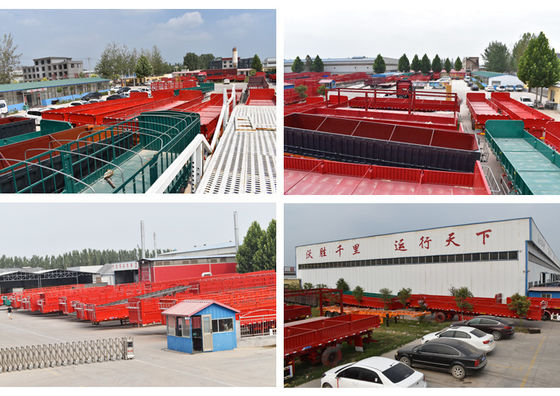 Customizable 40ft Container Semi-Trailer with 13Ton Axle and Steel Skeleton Structure