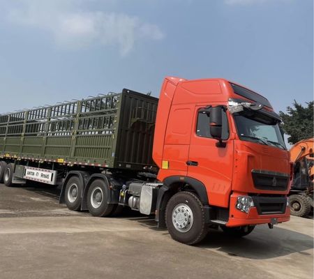 Affordable Fence Cargo Semi Trailers with 50 Tons Capacity and Steel Material