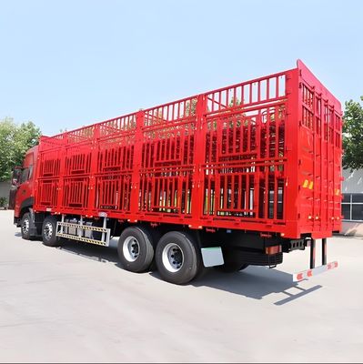 -Spot Semi-Trailer Cattle Sheep Horses Transportation High Strength Load Fence Trailer