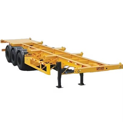 Container Trailer Skeleton Semi Trailer For Transport 20ft 40ft Container with Design