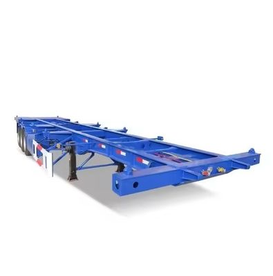 Container Trailer Skeleton Semi Trailer For Transport 20ft 40ft Container with Design
